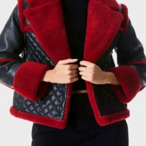 Women’s Aviator Pilot Style B3 Shearling Jacket