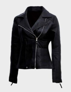 Black Leather Biker Jacket
