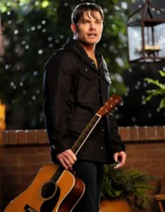 Grey's Anatomy Atticus Lincoln Black Hooded Jacket