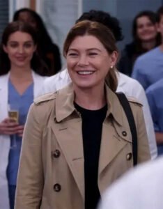 Grey’s Anatomy Dr. Meredith Grey Trench Coat - Image 2