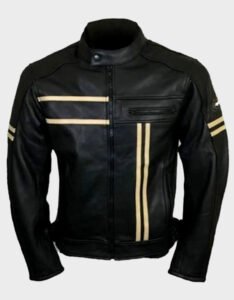 Men’s Retro Leather Biker Jacket