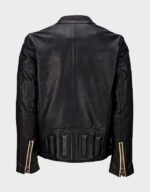 Vintage Cafe Racer Black Retro Jacket - Image 2