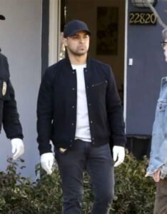 NCIS S14 Wilmer Valderrama Black Jacket - Image 2