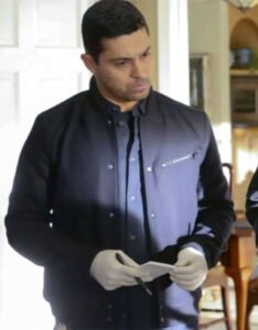 NCIS S14 Wilmer Valderrama Black Jacket - Image 3