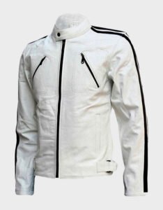 Off White Leather Jacket