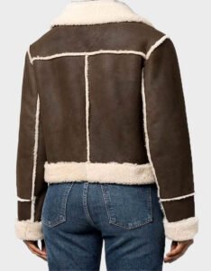 Women In the Dark S04 Chelsea Aviator Jacket - Image 2