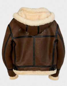 Suzie Billie Piper Shearling Leather Jacket - Image 2