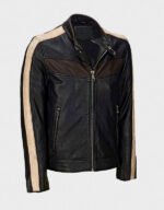 Vintage Cafe Racer Black Retro Jacket | The Fitted Jackets