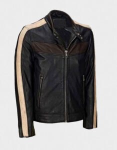 Vintage Cafe Racer Black Retro Jacket
