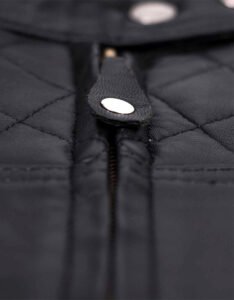 Womens Cafe Racer Leather Jacket - Image 5