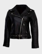 Womens Leather Motorcycle Jacket | The Fitted Jackets