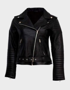 Womens Leather Motorcycle Jacket