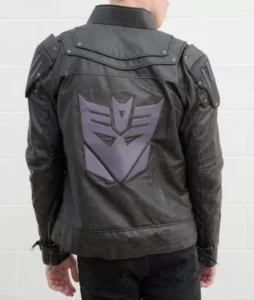 Transformers Deceptions Shield Leather Jacket