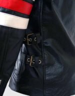 Classic Leather Motorcycle Jacket - Image 2