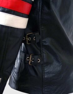 Classic Leather Motorcycle Jacket - Image 2