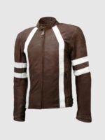 Distressed Leather Jacket | The Fitted Jackets