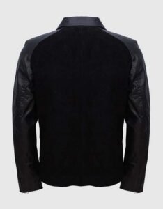 Classic Suede Striped Jacket - Image 2