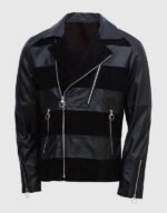 Classic Suede Striped Jacket