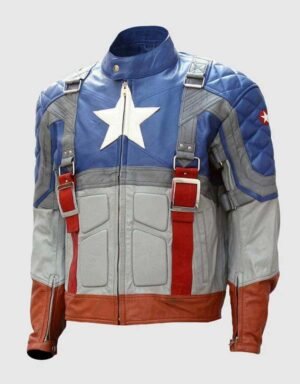 Multi Color Motorcycle Jacket | The Fitted Jackets