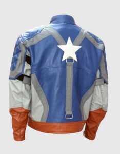 Multi Color Motorcycle Jacket - Image 2