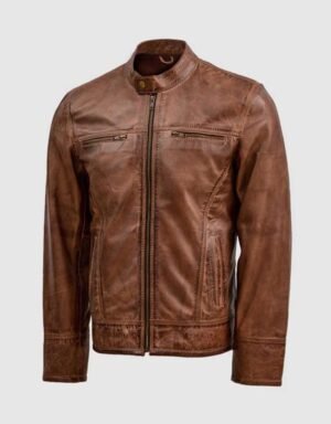 Waxed Vintage Brown Jacket