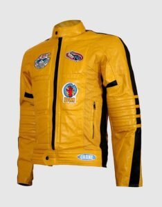 Yellow Motorcycle Jacket