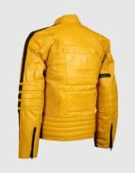 Yellow Motorcycle Jacket - Image 2