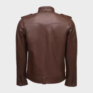 Men's Brown Obsidian Leather Jacket