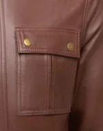 Men's Brown Obsidian Leather Jacket