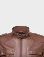 Men's Brown Obsidian Leather Jacket