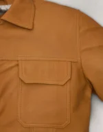 Lucas Bravo Emily In Paris Leather Jacket