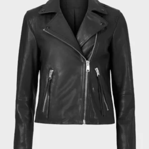 AllSaints Women's Dalby Leather Biker Jacket