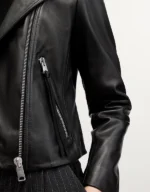 AllSaints Women's Dalby Leather Biker Jacket