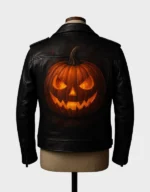Halloween Pumpkin Leather Jacket Limited Edition | The Fitted Jackets