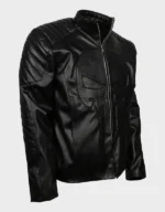 Men's Punisher Skull Leather Jacket