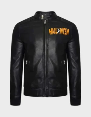 Halloween Black Motorcycle Jacket | The Fitted Jackets