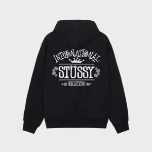 Stussy Worldwide Zipper Hoodie