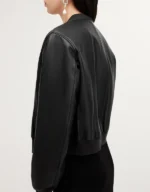 AllSaints Women's Leather Orten Bomber Jacket
