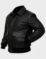 Shop the Mens Air Force A2 Bomber Jacket WWII Aviator Flight USAAF Leather Pilot Jacket.