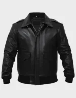 Shop the Mens Air Force A2 Bomber Jacket WWII Aviator Flight USAAF Leather Pilot Jacket.