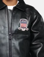 Men's Avirex Icon Bomber Leather Jacket | Avirex Icon Leather Jacket