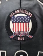Men's Avirex Icon Bomber Leather Jacket | The Fitted Jackets