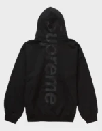 Supreme Men's Satin Applique Hooded Sweatshirt