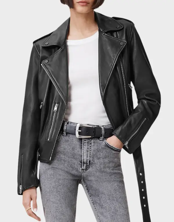 Allsaints Women's Balfern Leather Biker Jacket