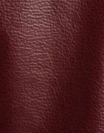 Women's Dria Maroon Shearling-Trim Cropped Jacket | The Fitted Jackets