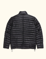 Men’s Black Bridger Leather Down Jacket