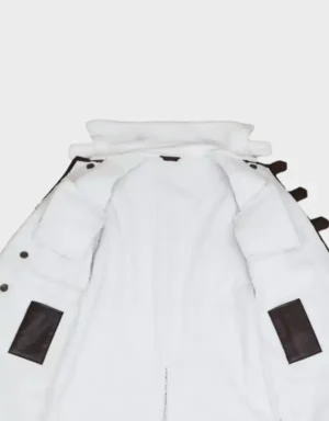 Men’s Brown Real Leather Sherpa Lining Coat