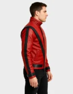 Michael Jackson Thriller Red Leather Jacket